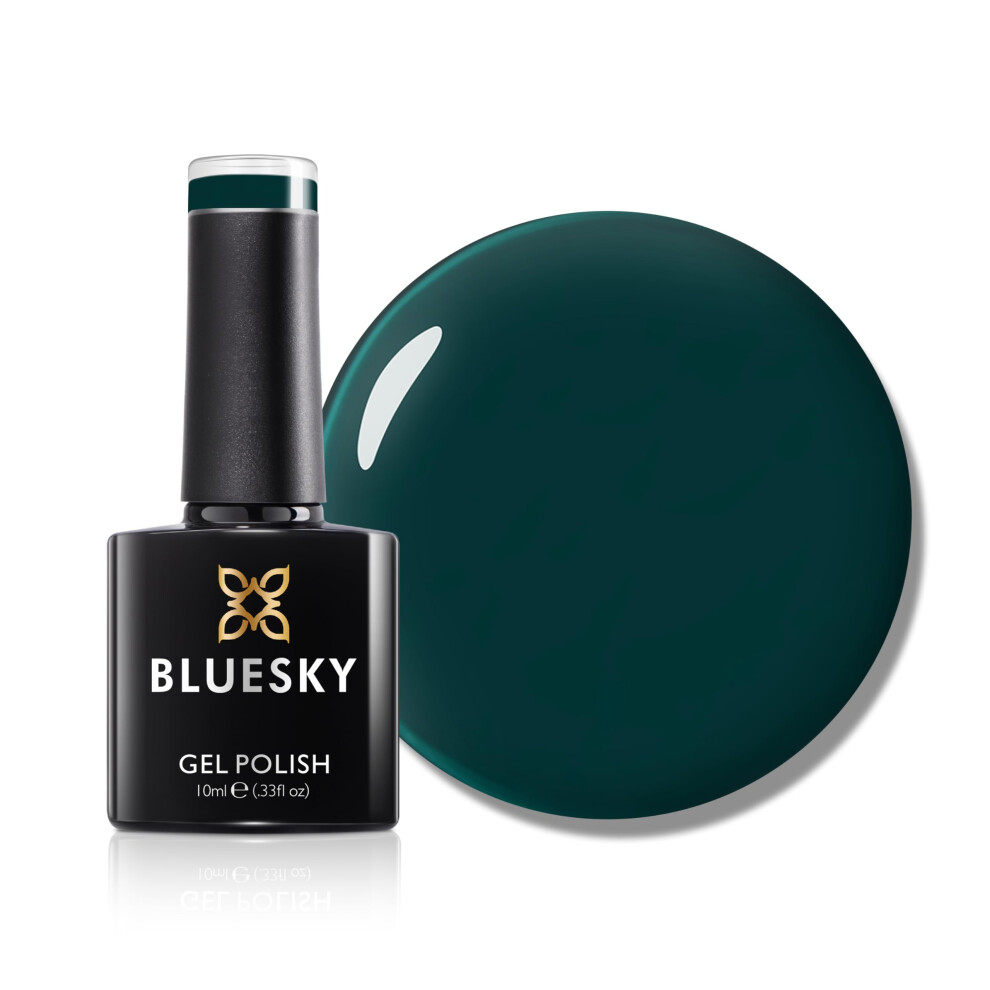 Gel Nail Polish 10ml, Mystic Emerald - AW2420, Green Gel Nail Polish for 21 Day Manicure, Professional, Salon & Home Use, Requires Curing Under LED UV