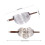 2 Pcs Hair Stick Barrette Hair Slide Pins Celtic Hair Stick Braids Ponytail Holder Pin Clips Hair Stick Hair Decor Viking Hair Accessories for Women 3
