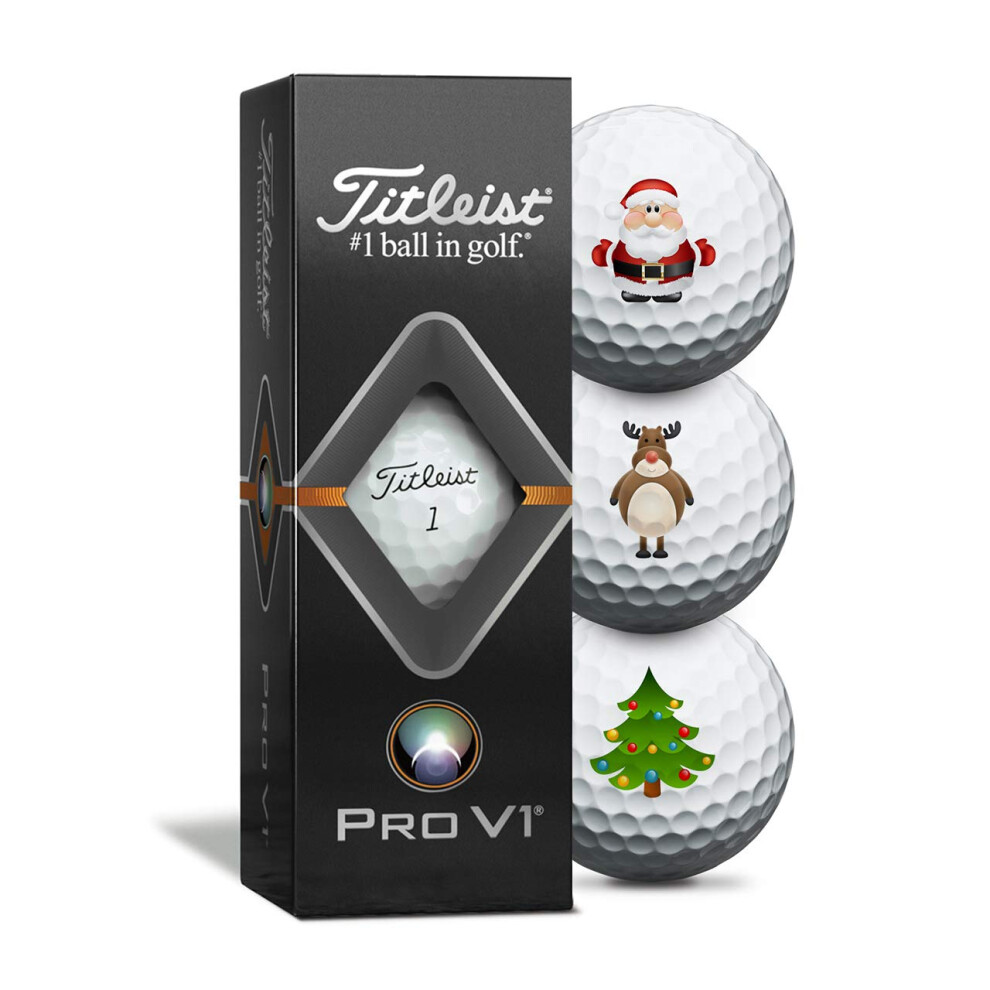 Pro V1 Christmas Golf Balls - 3 Pack