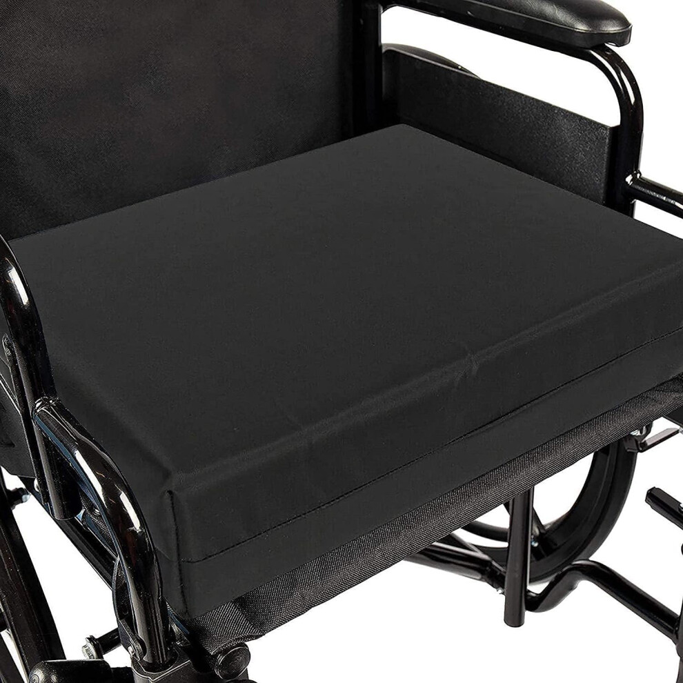 Pressure relief Orthopaedic Wheelchair Seat Cushion for Spine Health Lower Back Support Pain, Sciatica Tailbone, Office Chair, Car Seat - Waterproof