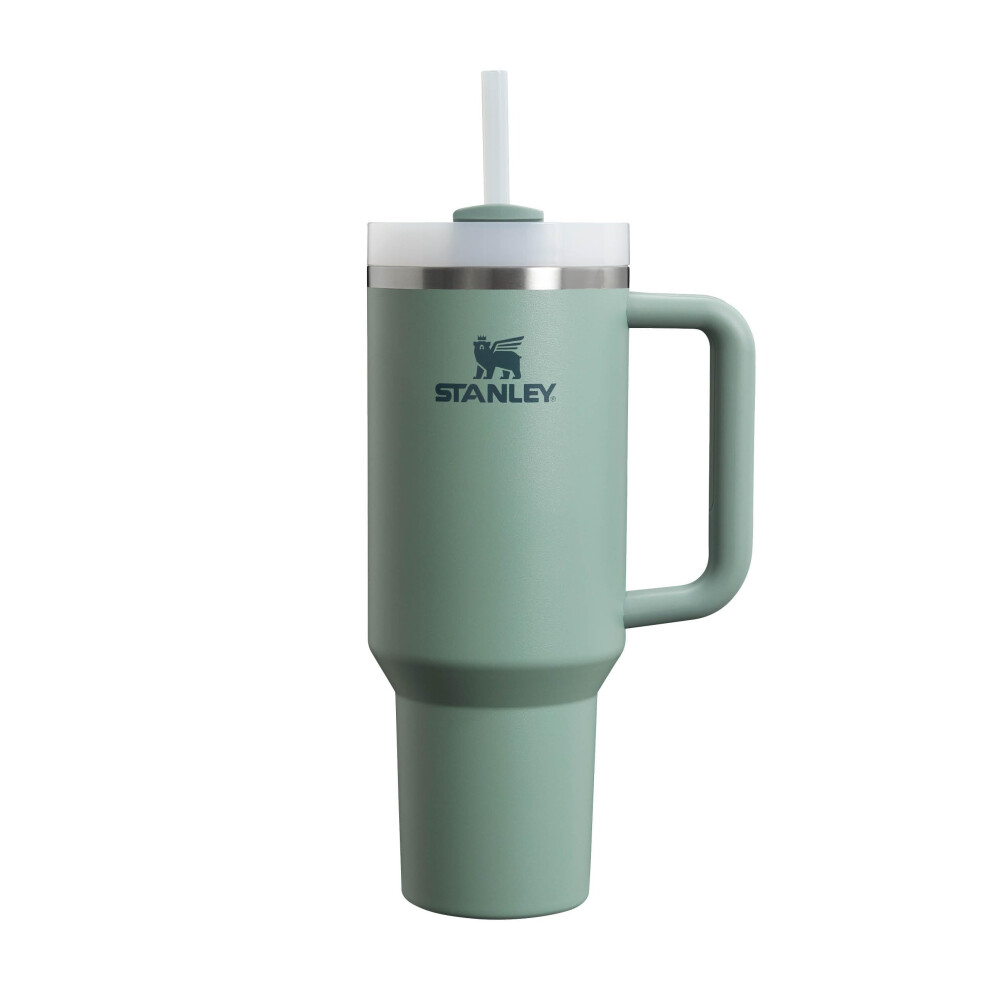 Quencher H2.0 FlowState Tumbler 1.2L - Cold For 11 Hours - Iced For 48 Hours - Water Bottle with Straw, Handle and Lid - Dishwasher Safe - Travel Mug