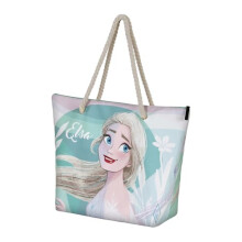 Frozen 2 Summer-Soleil Beach Bag, Blue, 52 x 37 cm