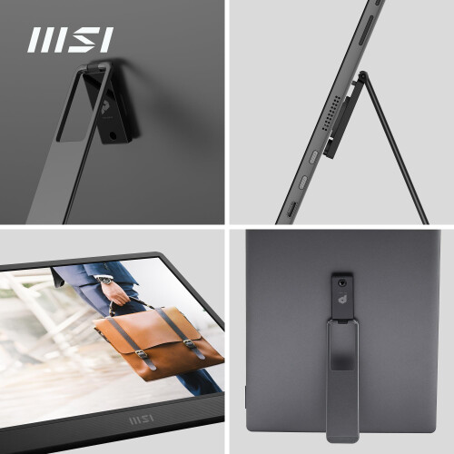 MSI Monitor Portátil - MSI - PRO MP161 E2U - 15,6 polegadas - Full HD 1920x1080 - Tecnologia Amiga dos Olhos 2