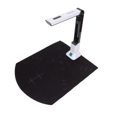 8MP USB Visualiser/Document Camera, A4 Format Document Scanner, Multi-Language OCR Document Camera Scanner, for Remote Learning with Zoom, OBS and for