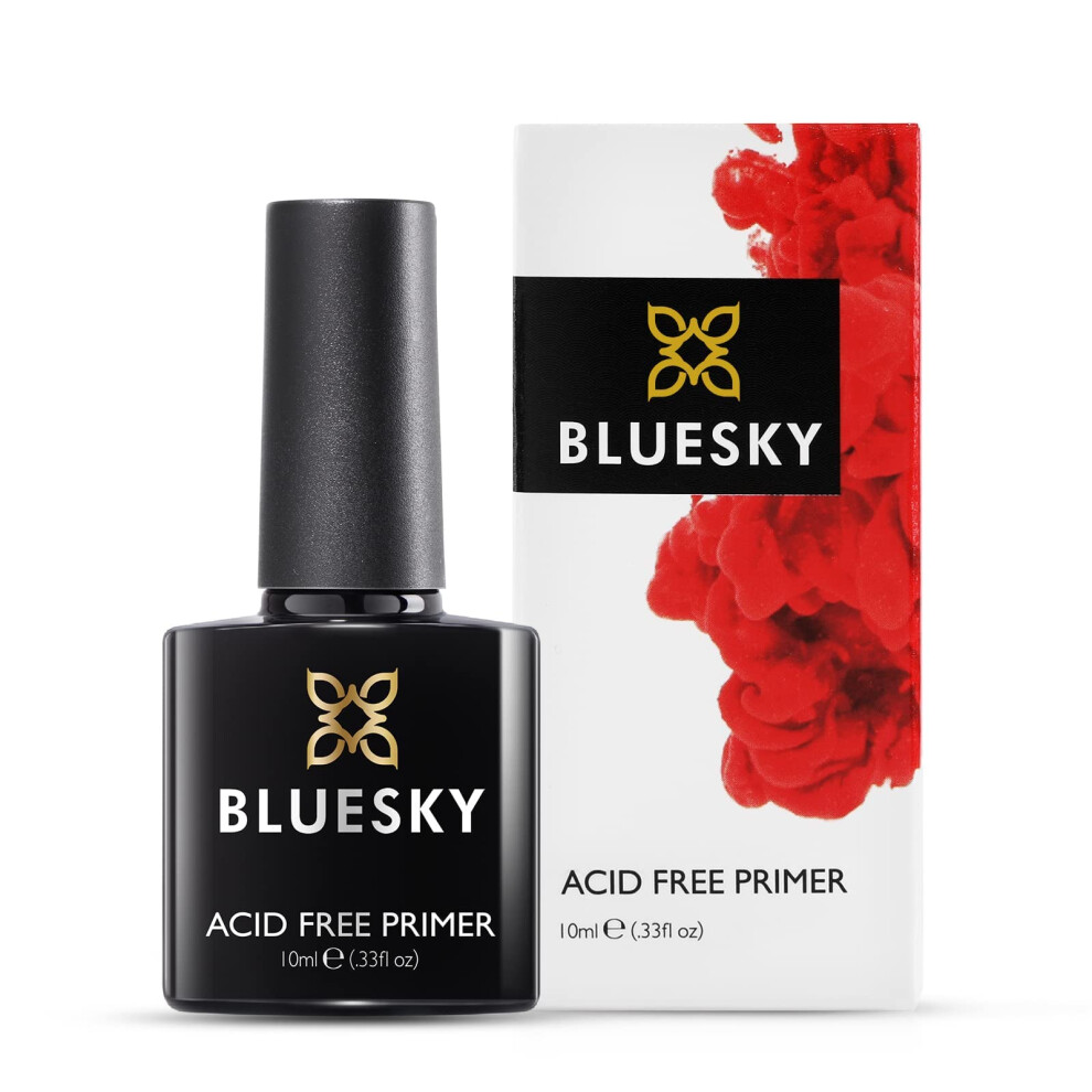 Nail Primer For Gel Nails, Acid Free Gel Nail Prep Bonder, Strong Gel Polish Adhesion, Prevents Gel Nail Polish Lifting & Peeling, 10ml