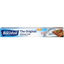 Bacofoil The Original Kitchen Foil, High Quality, Versatile, Tear-Resistant, 30cm x 10m