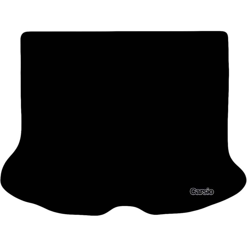 Carsio Store Black Carsio Carpet Boot Liner Mat For Volvo Xc60 2008 To 2017 Tailored Fit Floor Mat Set Complete Accessory Custom Fitted - All Weather