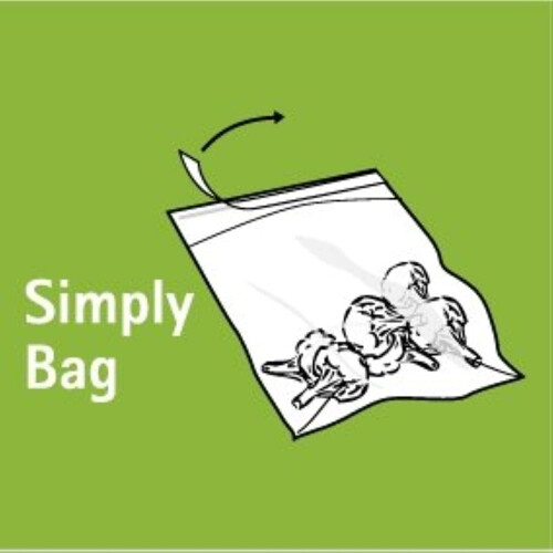 quickasteam microwave cooking bags MEDIUM size 30 pack 2