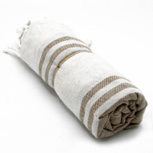 Hamman Spa Towel Sand- 90x170cm Spa Towel