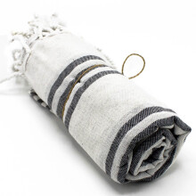Hamman Spa Towel Charcoal 90x170cm Spa Towel