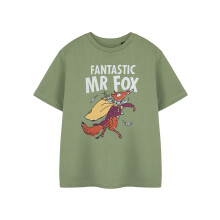 (5-6 Years) Roald Dahl Short Sleeved T-Shirt (Unisex Kids Green)