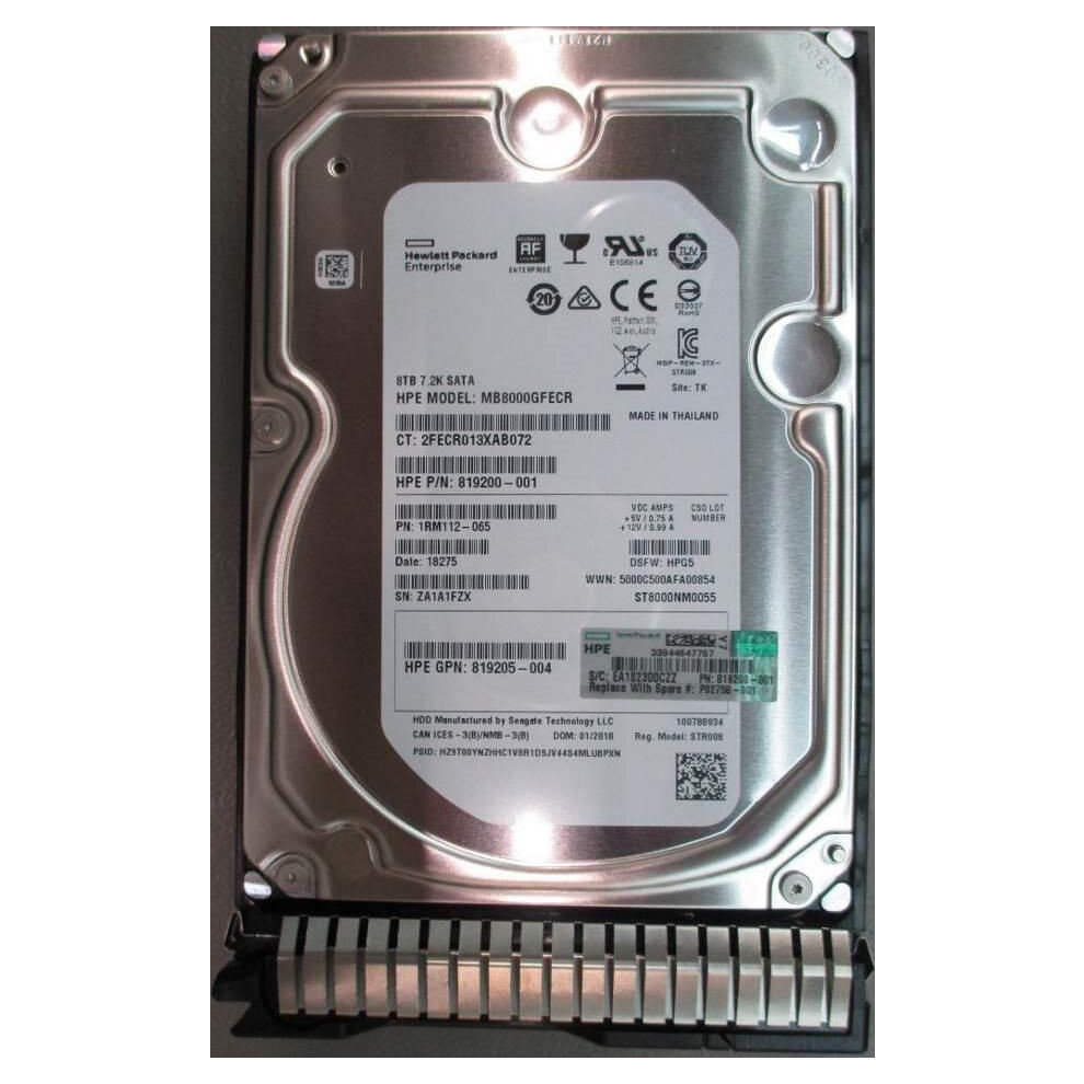 Drv Hdd 8Tb 7.2K Lff 5715063649152