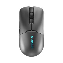 LENOVO Legion M600s Qi Gaming Maus - Bluetooth 5.0 - Ultra-leicht - Qi-Ladung - 19K DPI - Sturm-Grau