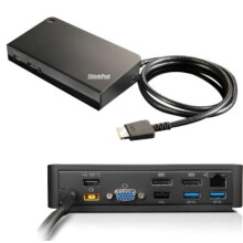 Docking Station - LENOVO - ThinkPad OneLink+ - Couleur: Noir - Modèle: EU - Référence: 03X6296