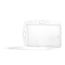 Porta-badge aperto - Durevole - 890519 - Trasparente - 54 x 85 mm - Confezione da 10