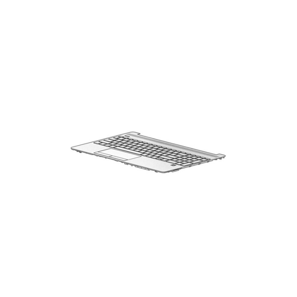 Hp Sps-Top Cover Asv W/Kb Ahs Bl