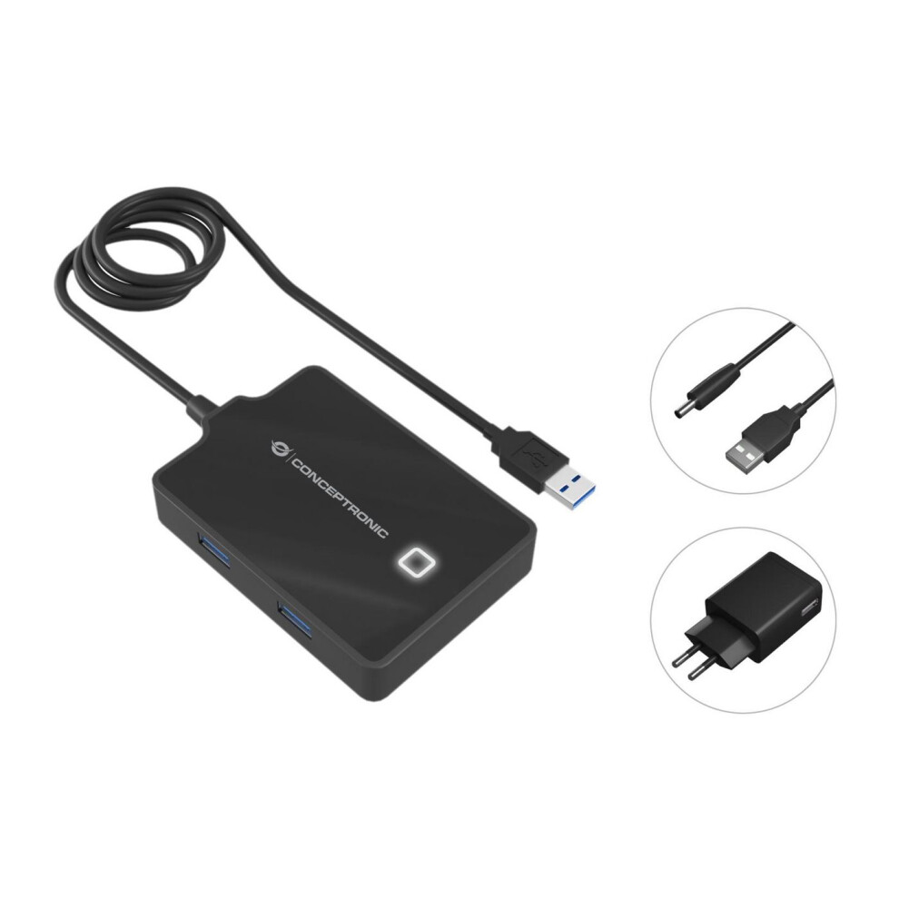 Hubbies 4-Port Usb 3.0 Hub 4015867226896