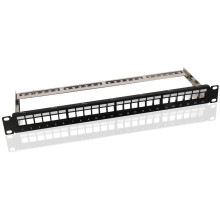 Baie de branchements - MICRO CONNECT - PP-027 - 24 portas - Gigabit Ethernet - Cat6