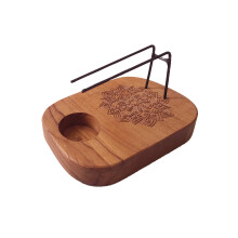 Palo Santo Heater Teak Wood Mandala Design Palo Santo Heaters