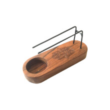 Small Palo Santo Heater Teak Wood Hamsa Design Palo Santo Heaters