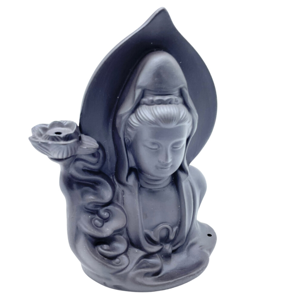 Backflow Incense Burner Serene Buddha Backflow Incense Burner