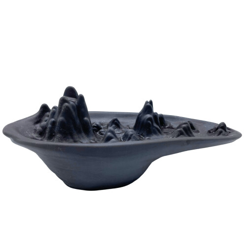 Backflow Incense Burner Mountain Scape Backflow Incense Burner