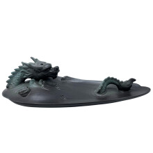 Backflow Incense Burner Dragon in Pool with Surprising Details Backflow Incense Burner