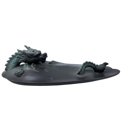 Backflow Incense Burner Dragon in Pool with Surprising Details Backflow Incense Burner
