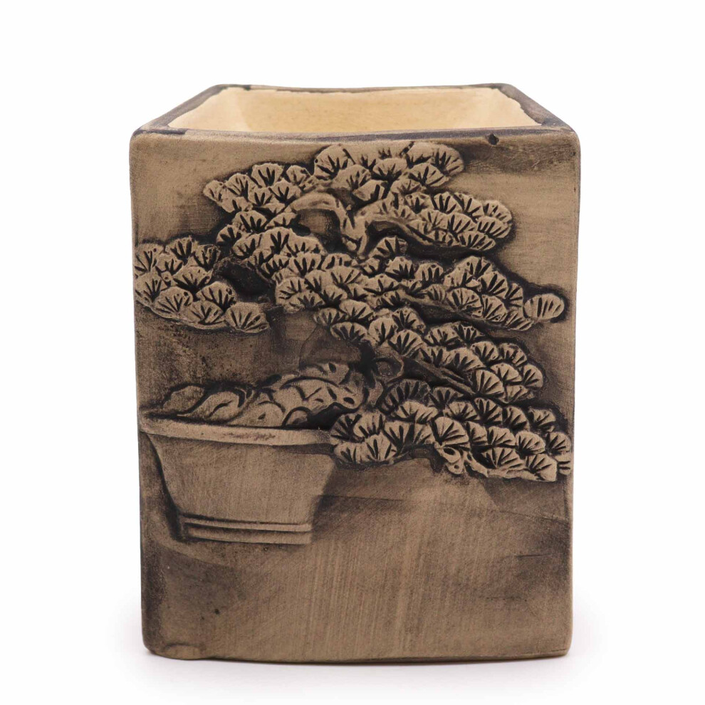 Oil Burner Cool Design Hand Painted Bonsai Burner Slate
