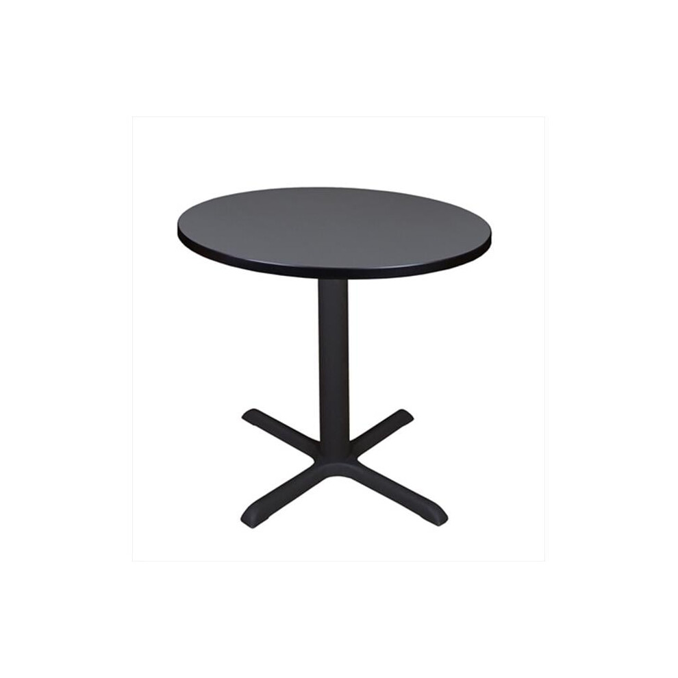 Regency TB30RNDGY 30 In. Round Cain Lunchroom Table - Grey-image-OPC-PFYY9QW-NEW