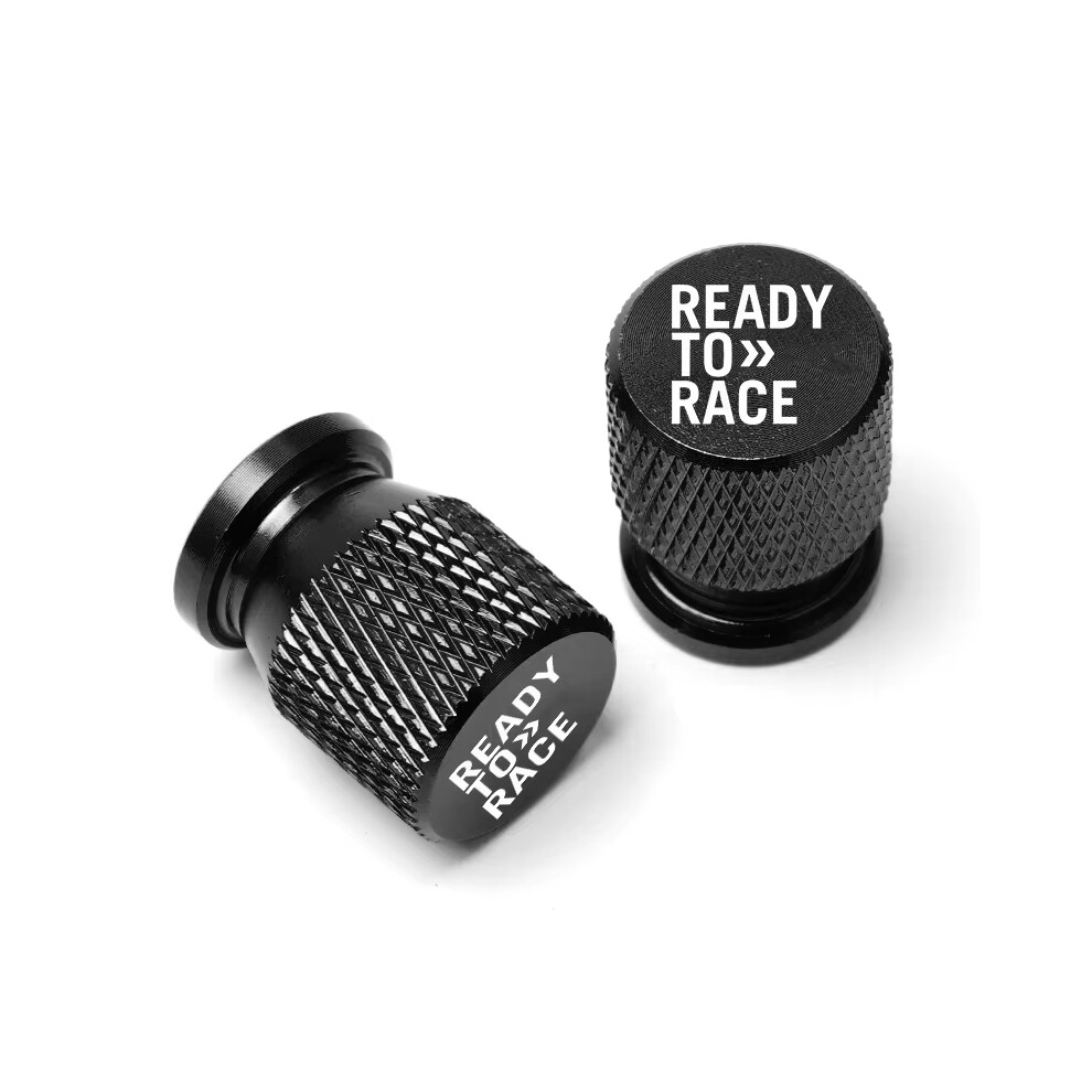 (Black) Tire Valve Caps Wheel Tyre Cover CNC Aluminum Alloy For KTM Ready to Race Adv Duke 390 690 790 890 1190 Rc 1290 Adventure-image-OPC-PFYY9WH-NEW
