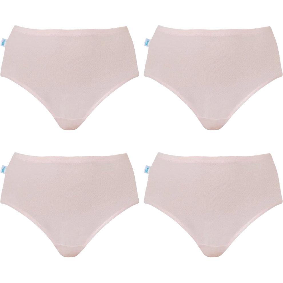 (12) 4 Pack Sloggi Originals Hikini Womens Underwear Undies Panties Briefs Pink High Waisted Bikini Bulk