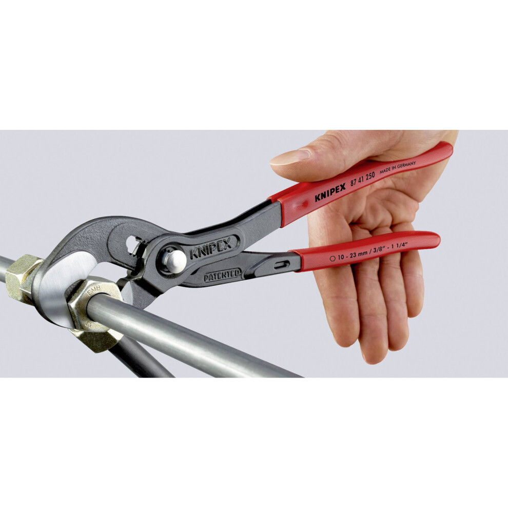 Knipex 87 41 250 Multiple Slip Joint Spanner "RAPTOR" 250mm