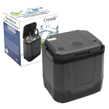 (33L Grey) 33L Cooler Hot / Cold Portable Cool Box Car Home Electric 240V AC / 12V DC