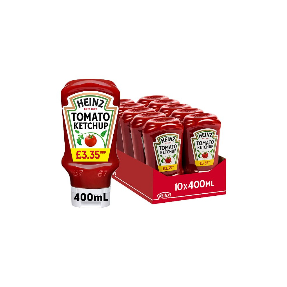 Heinz Tomato Ketchup Sauce 460g (Case Of 10 X 460g)