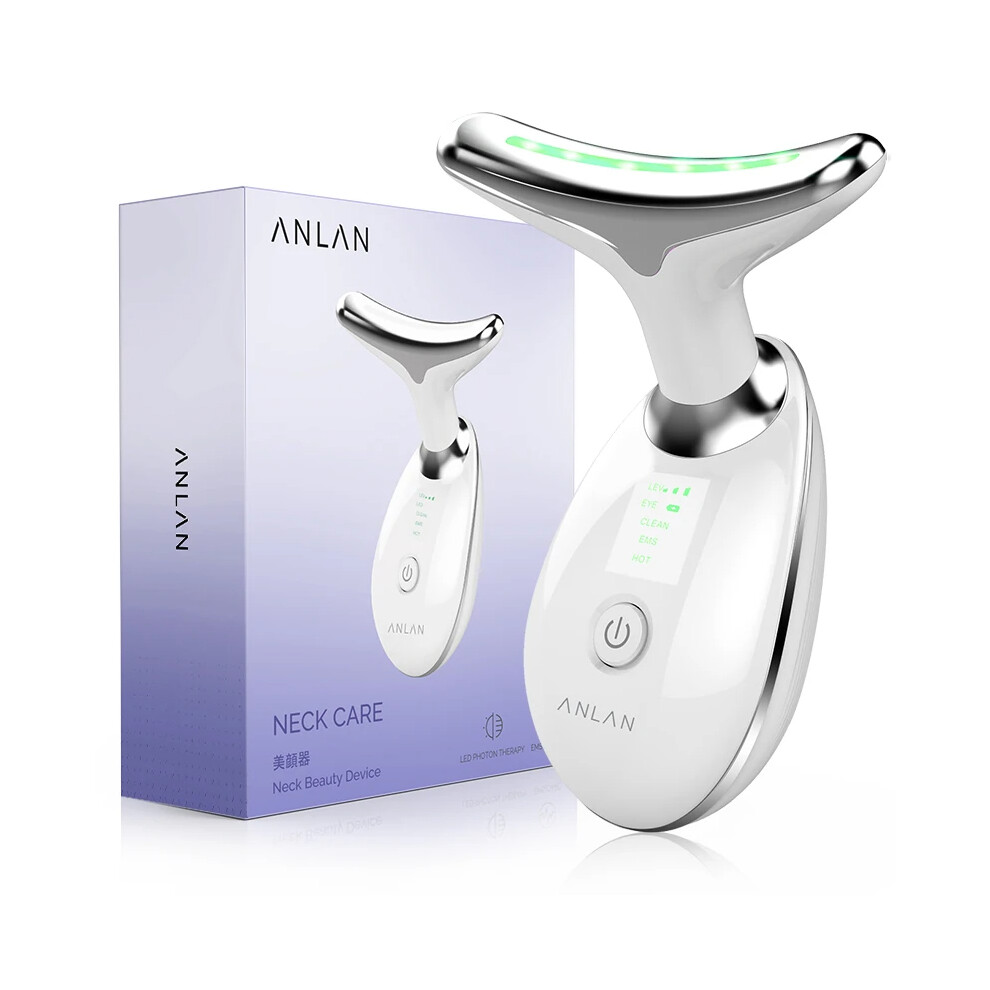 ANLAN Neck Face Beauty Device EMS Facial Neck Lifting+Free Gift