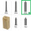 Dyson Cylindrical Airwrap long 40mm graphite/silver 1 pc., Dyson Original, 971889-08 9