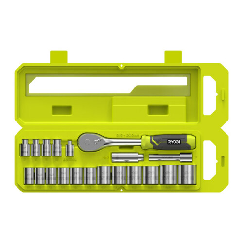 Ryobi Ryobi 3/8" Ratchet & Socket Set (20pc) RHRS20PC