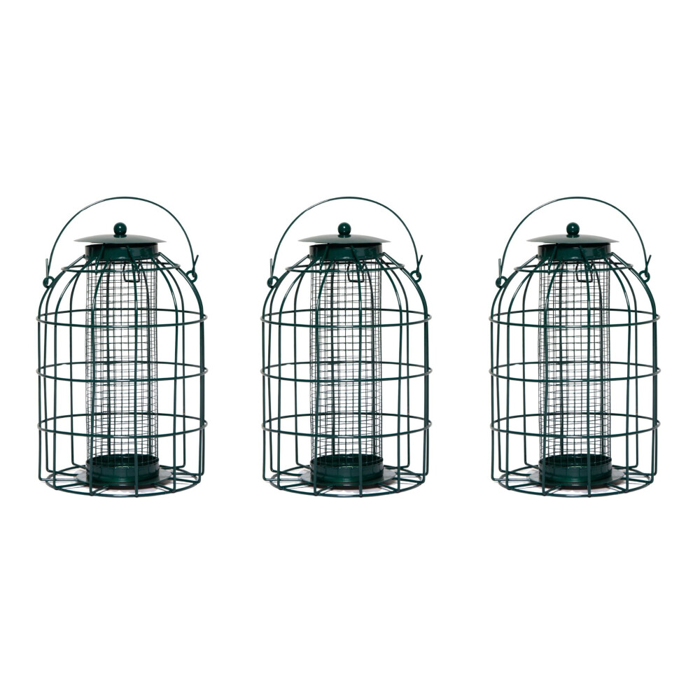 Nature's Market Wild Bird Nut Feeder with Squirrel Guard - Metal - 3 Pack - Image 4