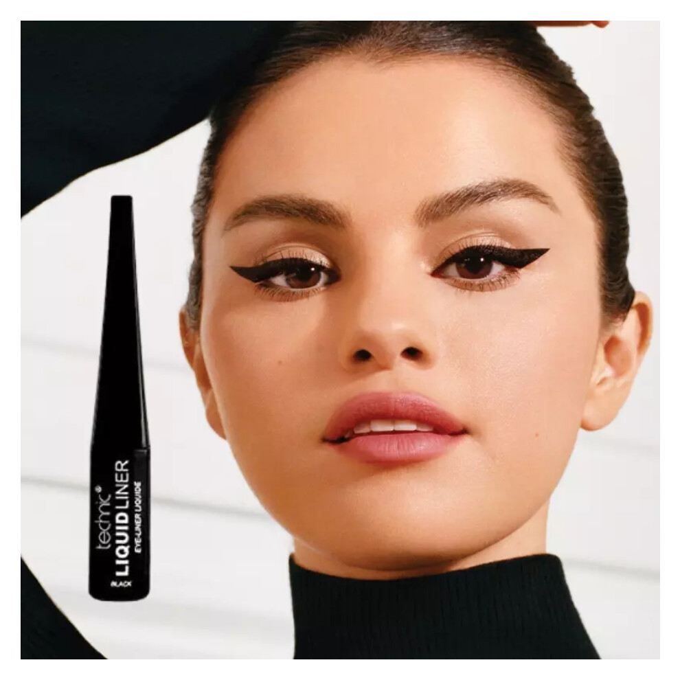 Technic Liquid Eyeliner Black Natural Quick Drying Easy Eyeliner