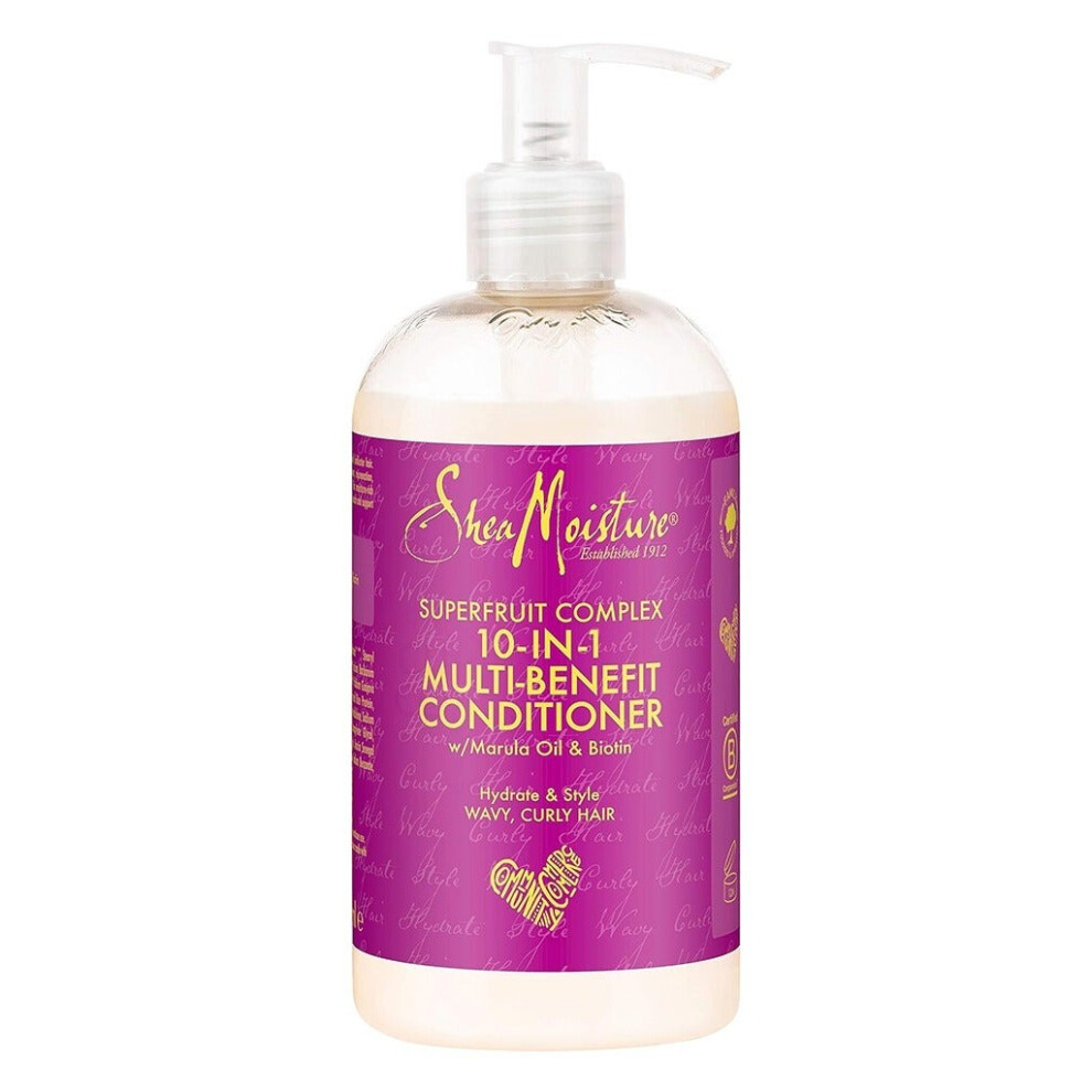 Improved Title: Shea Moisture Superfruit Complex 10-in-1 Multi-Benefit Hair Conditioner Nourish, Strengthen & Protect Hair,- 384ml