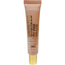 Sunkissed Bronzed Glow Liquid Bronzer Cream Soft Bronze 15ml Vitamin E