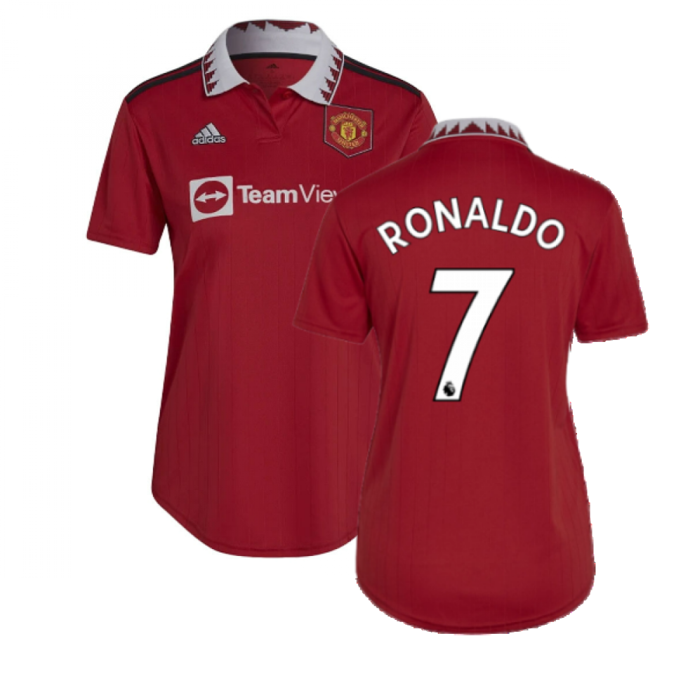 (L) 2022-2023 Man Utd Home Shirt (Ladies) (RONALDO 7)