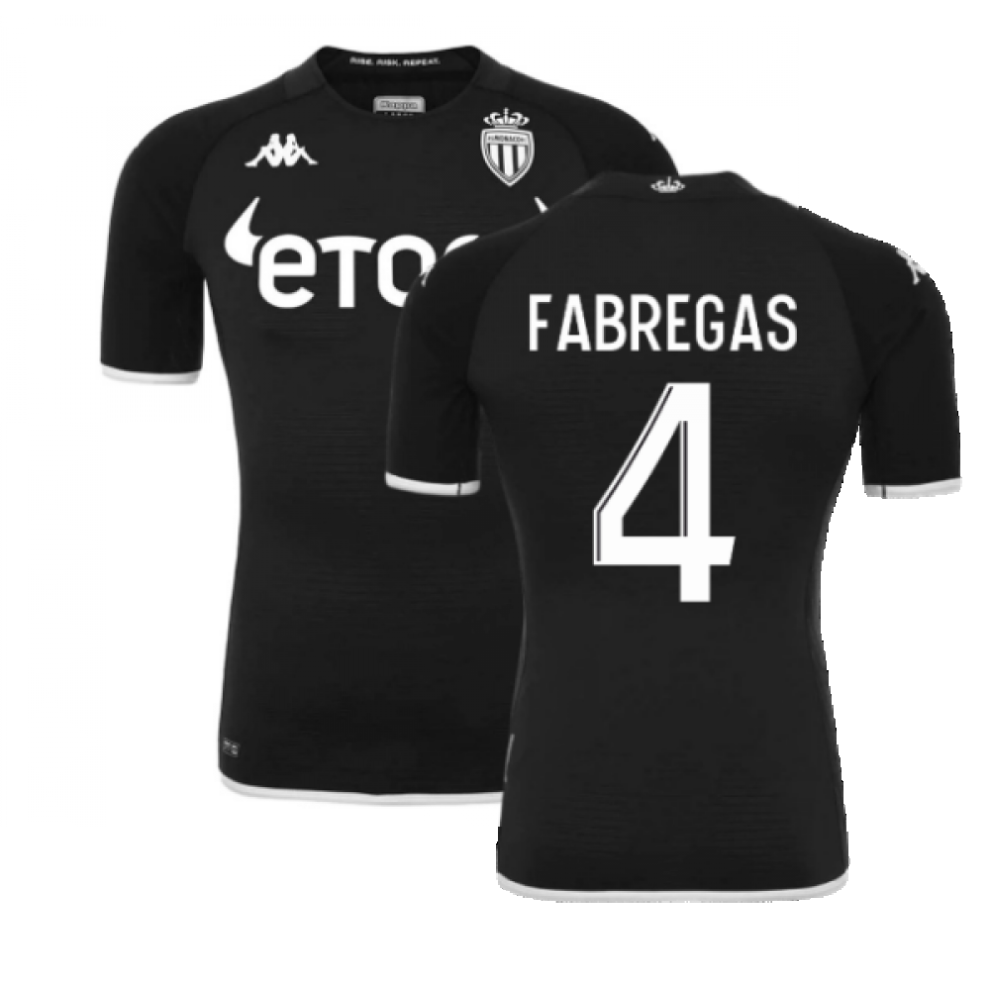 (S) 2022-2023 Monaco Away Shirt (FABREGAS 4)