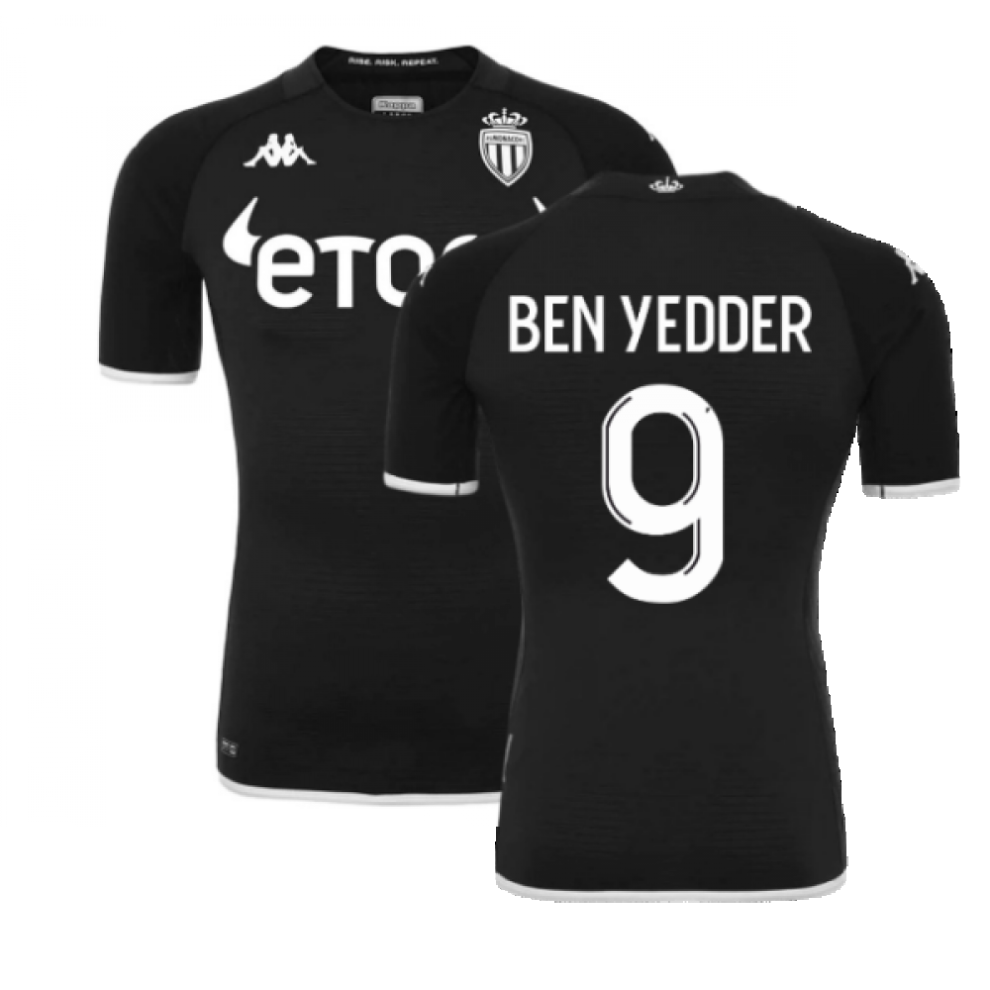 (XXL) 2022-2023 Monaco Away Shirt (BEN YEDDER 9)