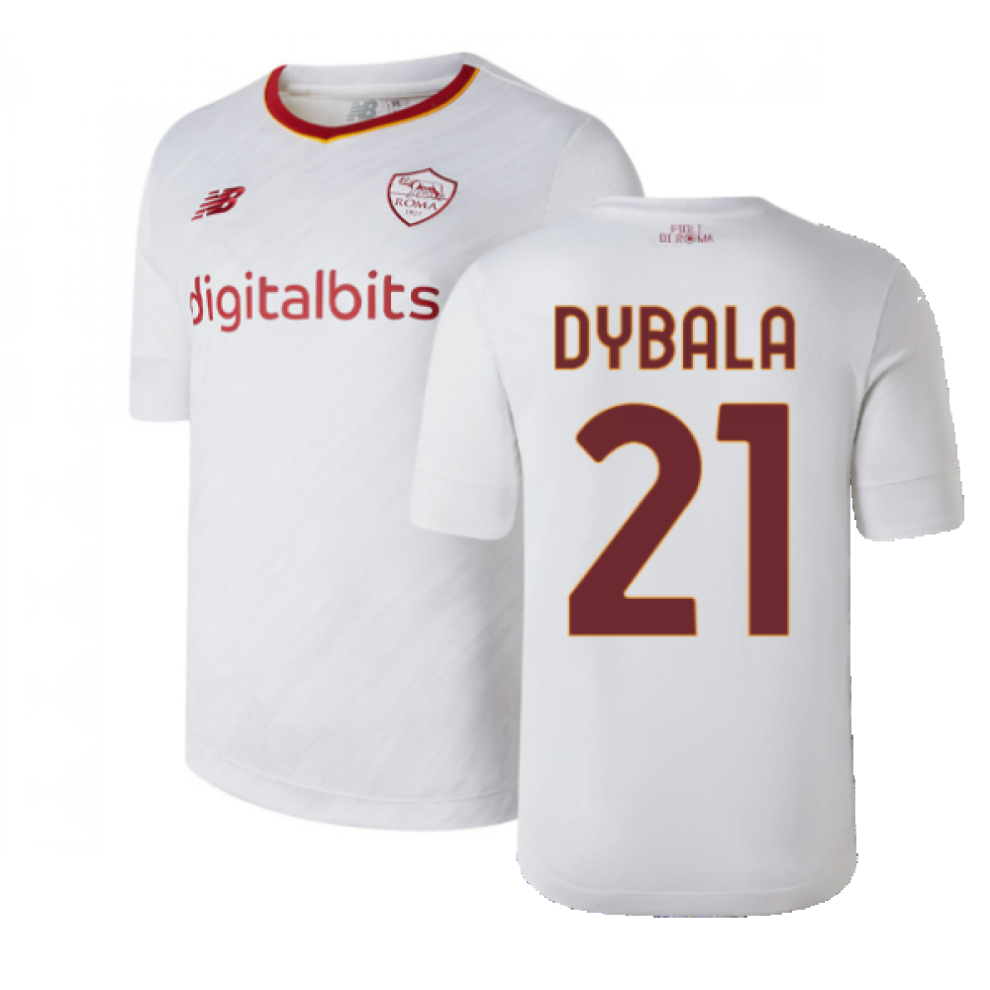 (XXL) 2022-2023 Roma Away Shirt (DYBALA 21)