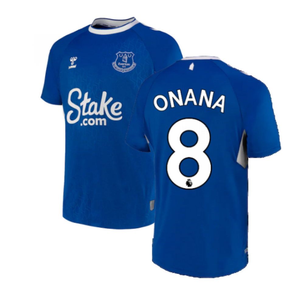 (XL) 2022-2023 Everton Home Shirt (ONANA 8)