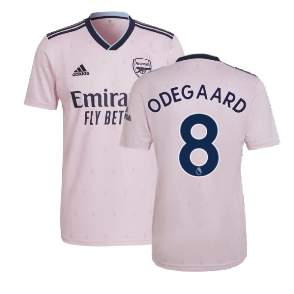 (XXL) 2022-2023 Arsenal Third Shirt (ODEGAARD 8)