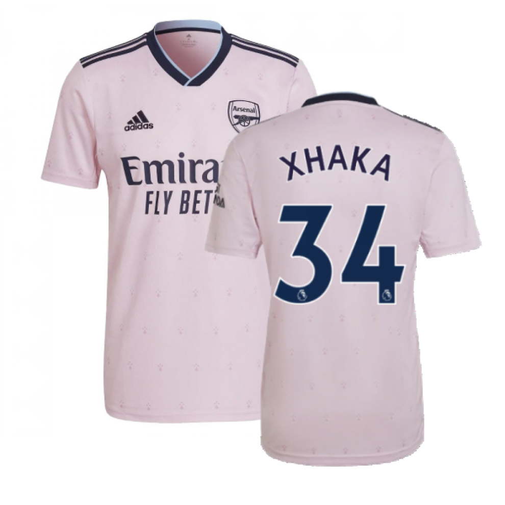 (3XL) 2022-2023 Arsenal Third Shirt (XHAKA 34)