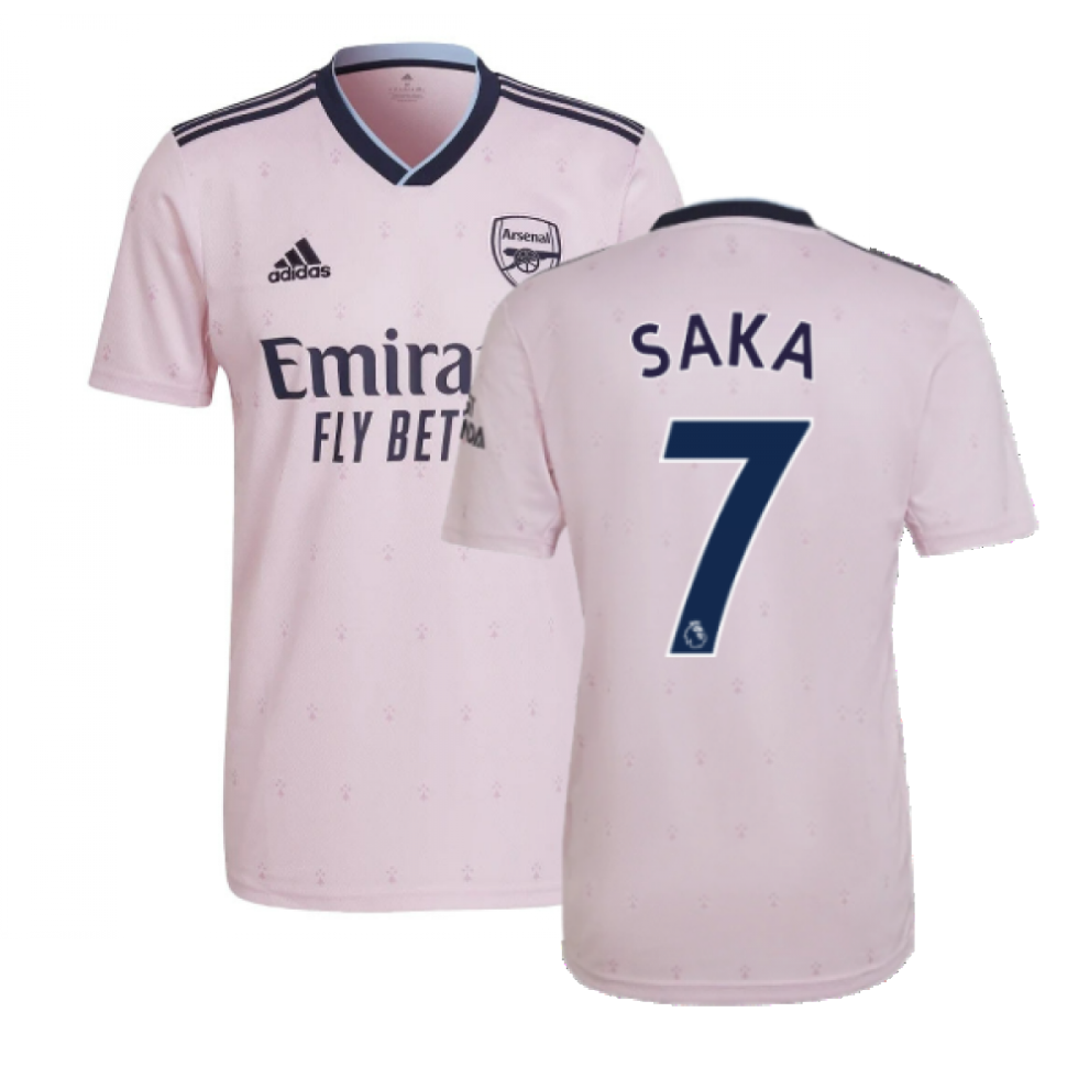 (XXL) 2022-2023 Arsenal Third Shirt (SAKA 7)